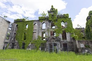 Ruine des Smallpox Hospital auf Roosevelt Island