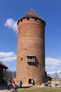 Turm der Mauerburg Turaida