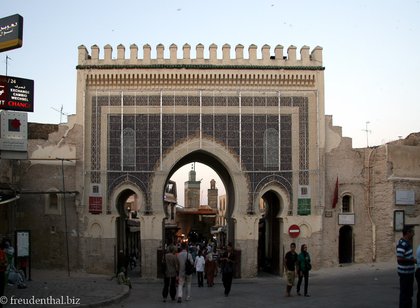 Blaues Tor in Fès