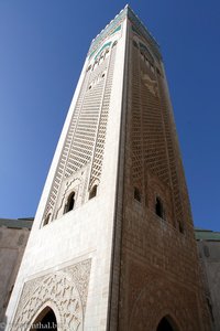 Minarett der Moschee Hassan II.