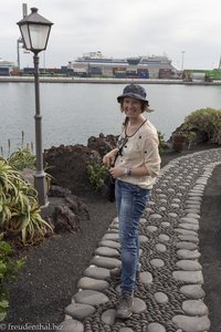 Anne beim Castillo de San José