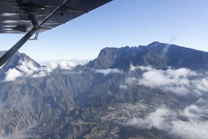 Rundflug über den Cirque de Cilaos