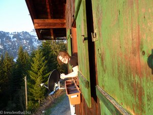 Blick aus der Wannenkopfhütte
