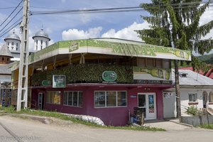 Eine Bar in Corbi, in der Großen Walachei, Rumänien