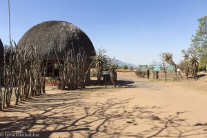 Eingang zum Mlilwane Wildlife Sanctuary in Swasiland