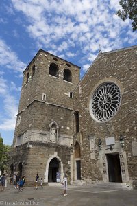 Die große Kathedrale von San Giusto