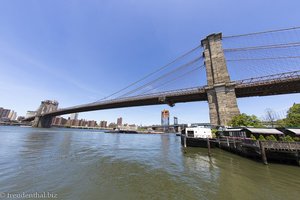 Blick auf die Brooklyn Bridge