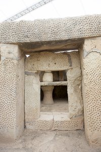 Muster im Stein - Tempelanlage Mnajdra auf Malta