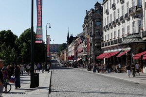 Karl Johans Gate mit Blick zum Schloss