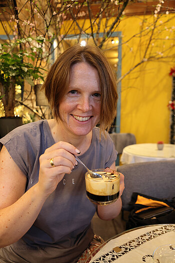 Vietnamesischer Egg-Coffee in Hanoi