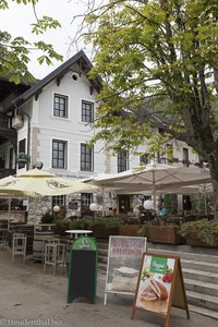 Beim Olympischen Ruderzentrum von Bled