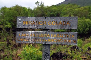 Mirador Colada - Andesit-Basalt-Lava