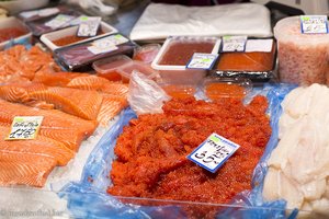 Fischmarkt beim Zentralmarkt von Riga