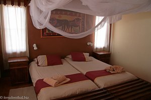 unser Zimmer in der Desert Lodge