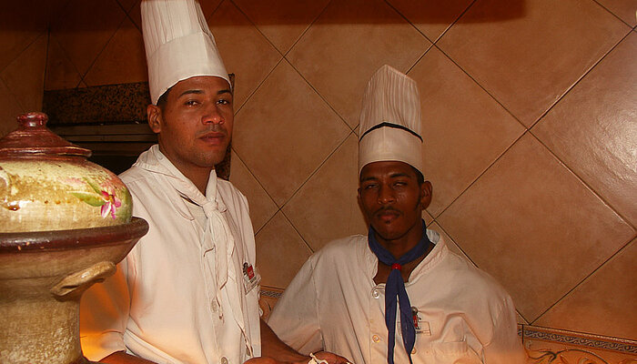 Köche im Riu Naiboa an der Punta Cana 
