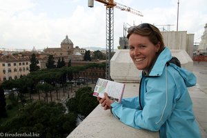 Annette auf der überteuerten Plattform