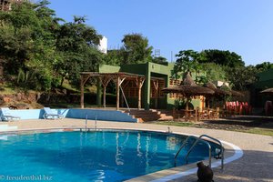 der Pool der Paradise Lodge in Arba Minch