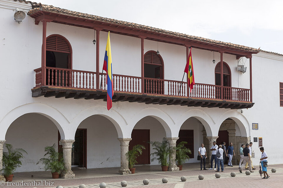 Ehemaliges Königliches Zollhaus von Cartagena, Kolumbien
