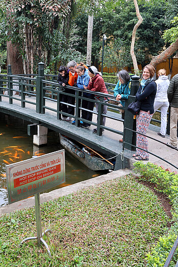 Brücke zum Ho-Chi-Minh-Haus