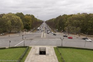 Aussicht von der Siegessäule von Berlin