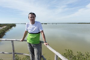 Lars in der Laguna de las Salinas