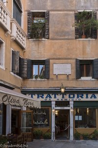 Trattoria da Remigio - Lieblingsrestaurant des Commissarios Brunetti.