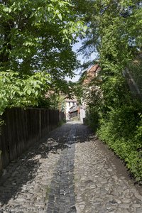 Mittelalterliche Gassen in Sighisoara