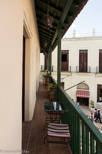 der Balkon vom Hotel Hotel Camino de Hierro