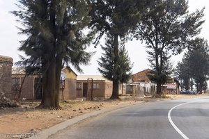 Straße nach Carletonville in Südafrika