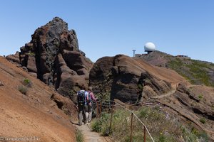 Pico do Arieiro -Start und Ziel der Wanderung