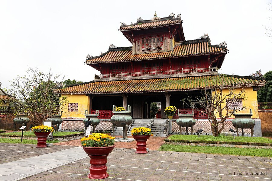 Hien-Lam-Pavilion nahe dem Ahnentempel der Nguyễn-Dynastie