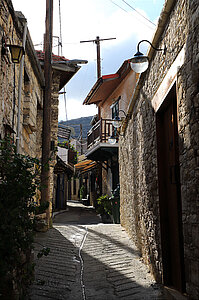 Gasse Omodos