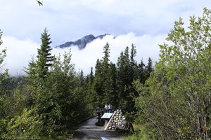 Wolken über Pyramid Island