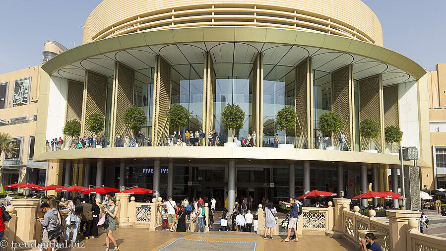 Eingang zur Dubai Mall