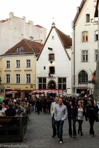 Blick zum Restaurant Pfeffersack in Tallinn