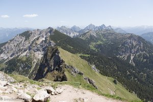 Aussicht vom Aggenstein