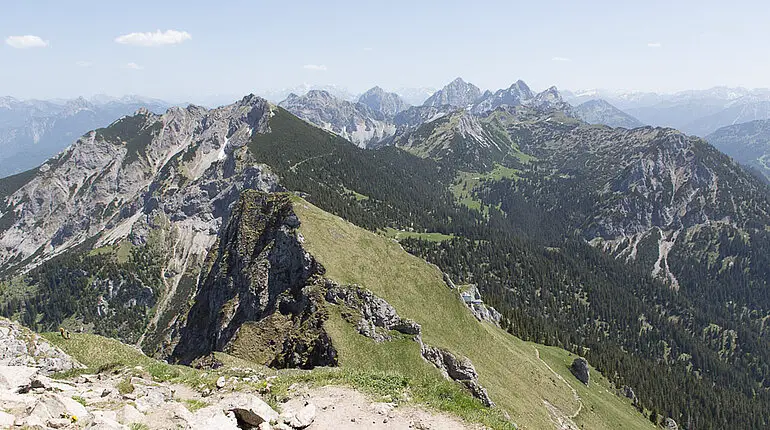 Aussicht vom Aggenstein