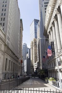 in der Wall Street von New York