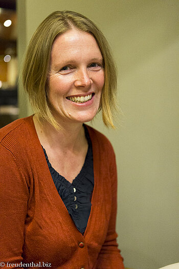 Anne in der Diana Dea Lodge