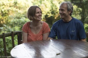 Anne und Lars bei der Ndiza Lodge in St. Lucia