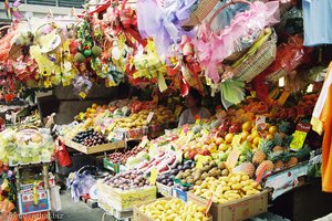 Marktstand in Kowloon