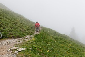 Wanderung durch die Nebelsuppe