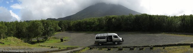 Ein wunderbares Vulkan-Panorama am Arenal