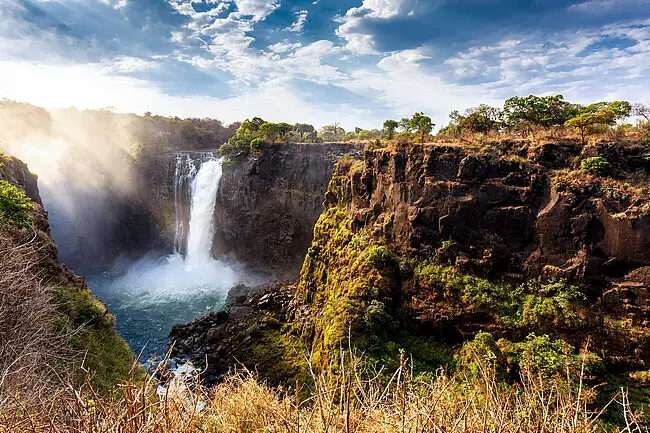 Victoria-Falls in Botswana