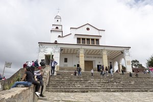 die Pilgerkirche auf dem Monserrate in Bogota