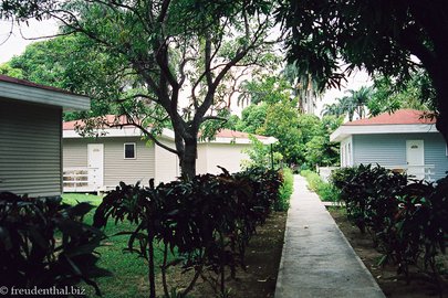 Bungalows bei der Finca Maria Dolores bei Trinidad