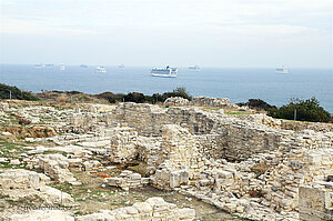 Aufstieg zur Akropolis bei Amathous