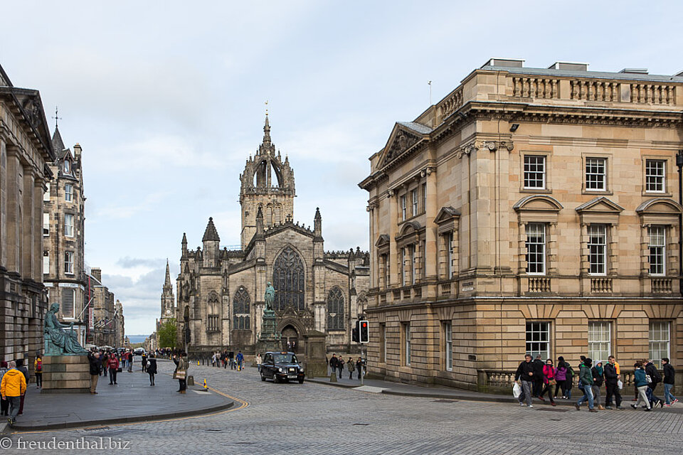Royal Mile – Flaniermeile von Edinburgh