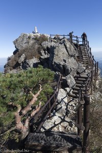 Blick vom Sangwangbong zum Chilbulbong