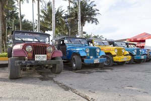 Willys Jeeps von Saltento in der Kaffeeregion Kolumbiens.